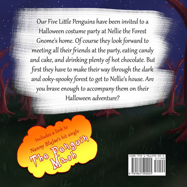 Five Little Penguins - Back Cover